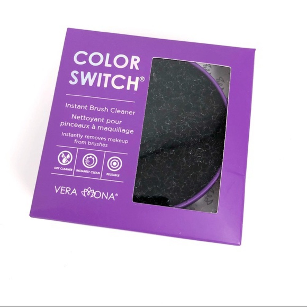 Color switch instant brush cleaner